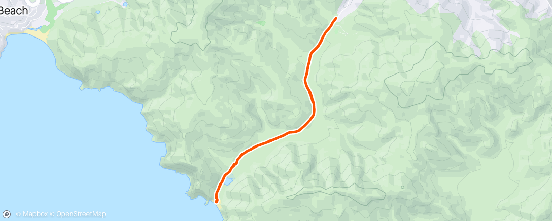 Map of the activity, Tennessee Valley quick stroll