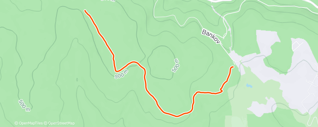 Карта физической активности (1. časť dlhého behu (spolu 12km/85´?))