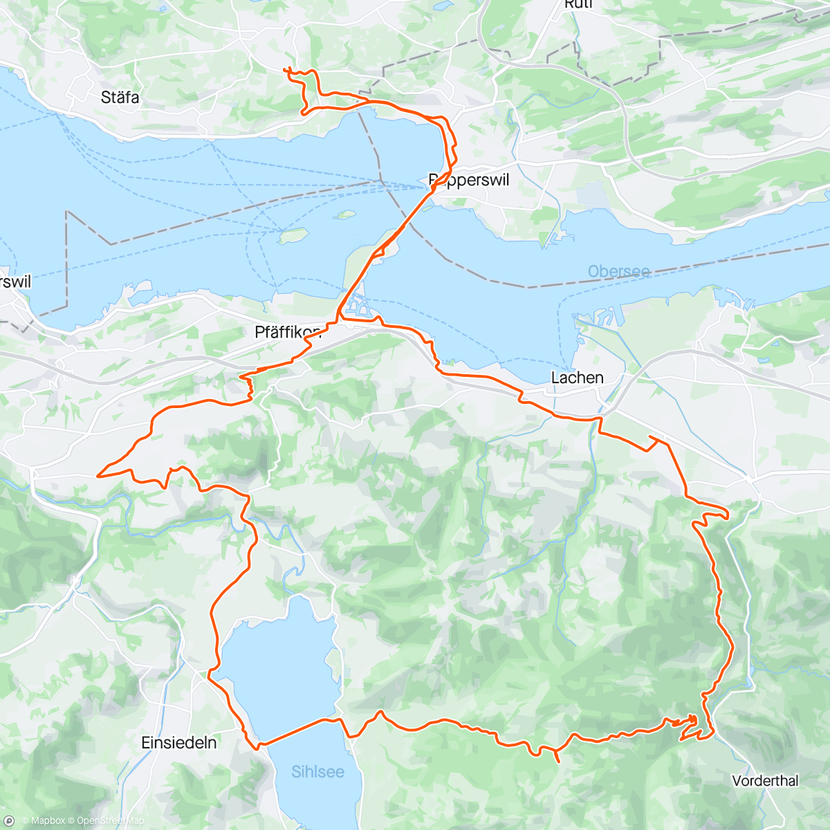 アクティビティ「Sponti chli in Schnee ufe … 😎」の地図
