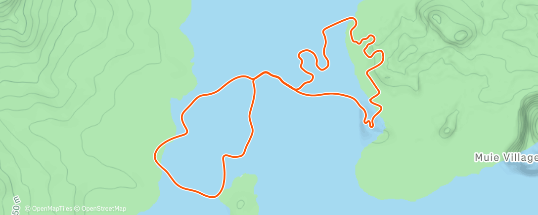 Map of the activity, Zwift - Jarvis Seaside Sprint in Watopia