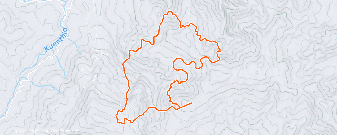 Map of the activity, Zwift - 4x4 Threshold on Douce France in France
