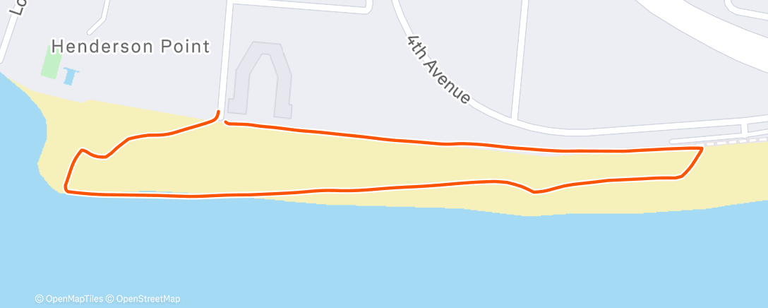 Карта физической активности (Afternoon Walk)