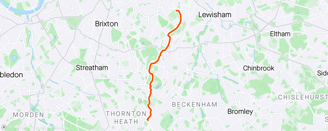 Map of the activity, Back on the cycle to school
