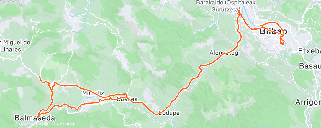 Карта физической активности (Herbosa y Teike)