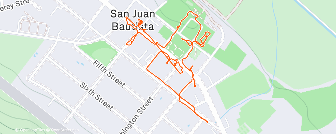 Карта физической активности (Lunch Walk)