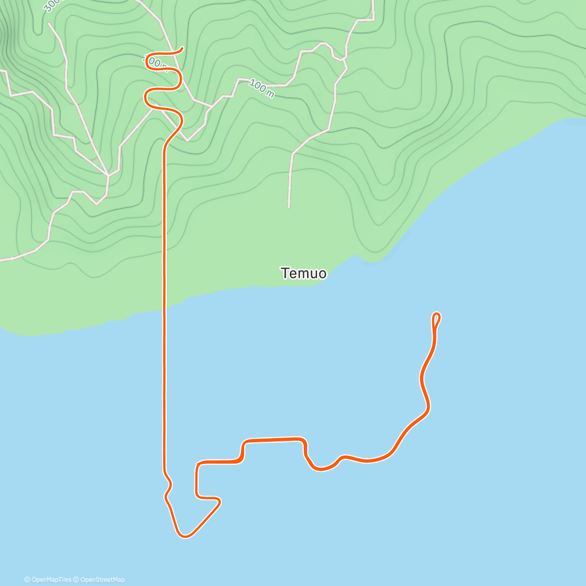 Map of the activity, Zwift - 30’ Stop-Start