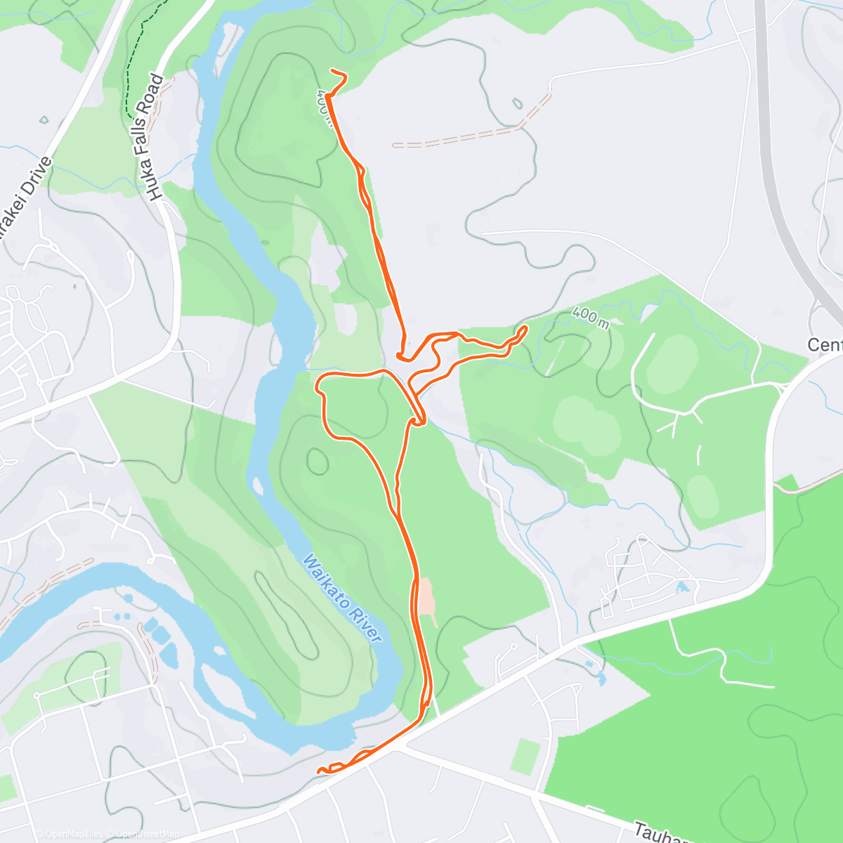 Карта физической активности (Messing around on Hiko bike)