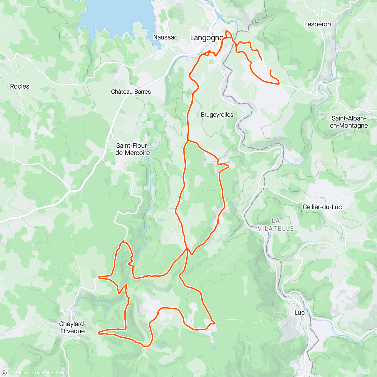 Карта физической активности (Sortie vélo le matin)