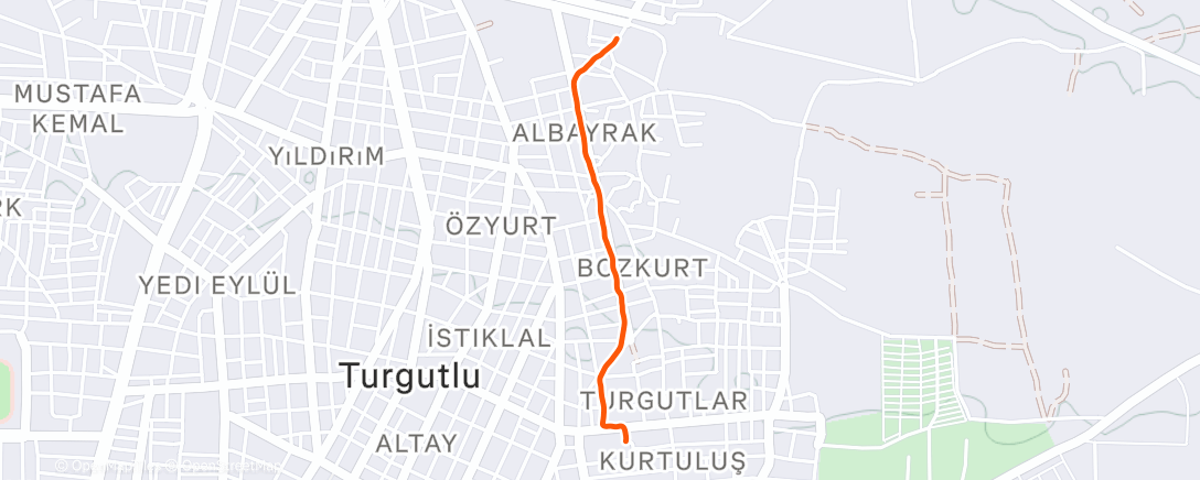 Карта физической активности (Yegen Walk)