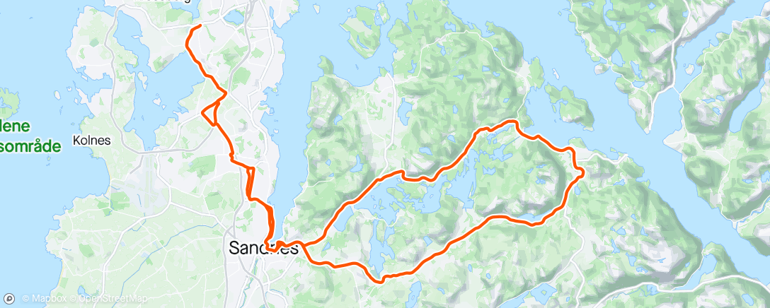 Mappa dell'attività Høle loop like we did 30 years ago