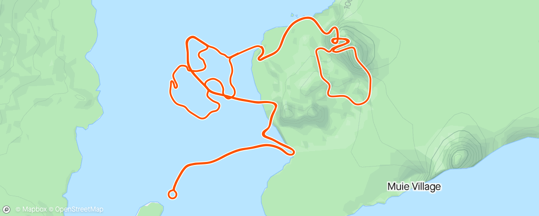 Map of the activity, Zwift - Climb Portal: Cote de Trebiac at 100% Elevation in Watopia