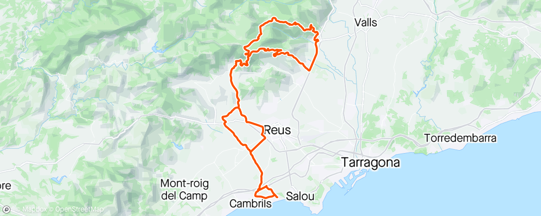 Map of the activity, Cambrils Day 6️⃣