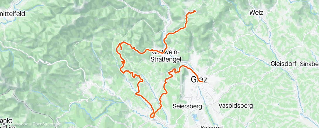 Mapa da atividade, Alle Wege nach Semriach führen über den Plesch - zumindest die schönsten