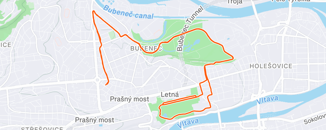 Mapa de la actividad (Pohodinda with Kymličkos)