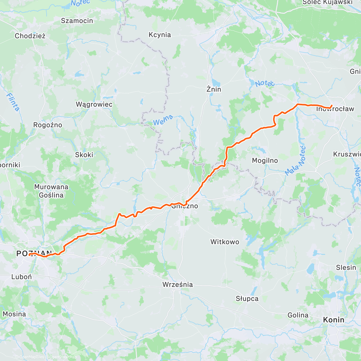 Map of the activity, Rapha Festive 500, extreme warun, szklanka, wiatr i deszcz