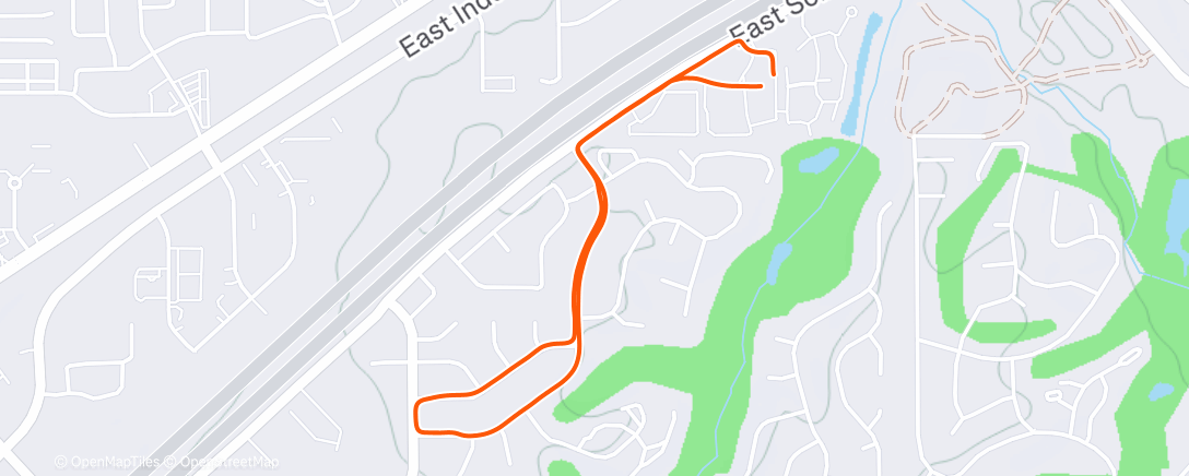 Map of the activity, 30# Ruck