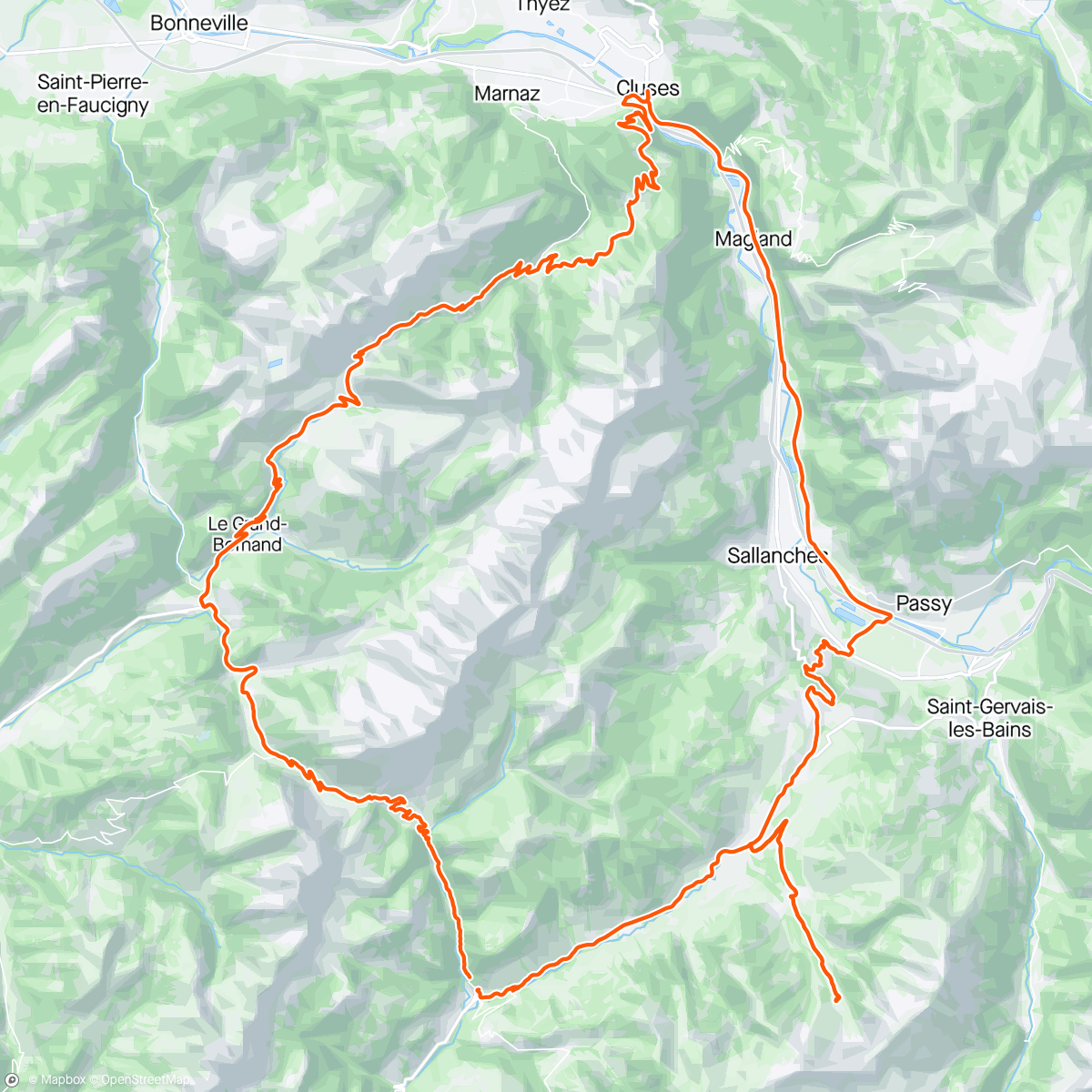 Carte de l'activité SRVC Alp Belter ☀️👌🏽