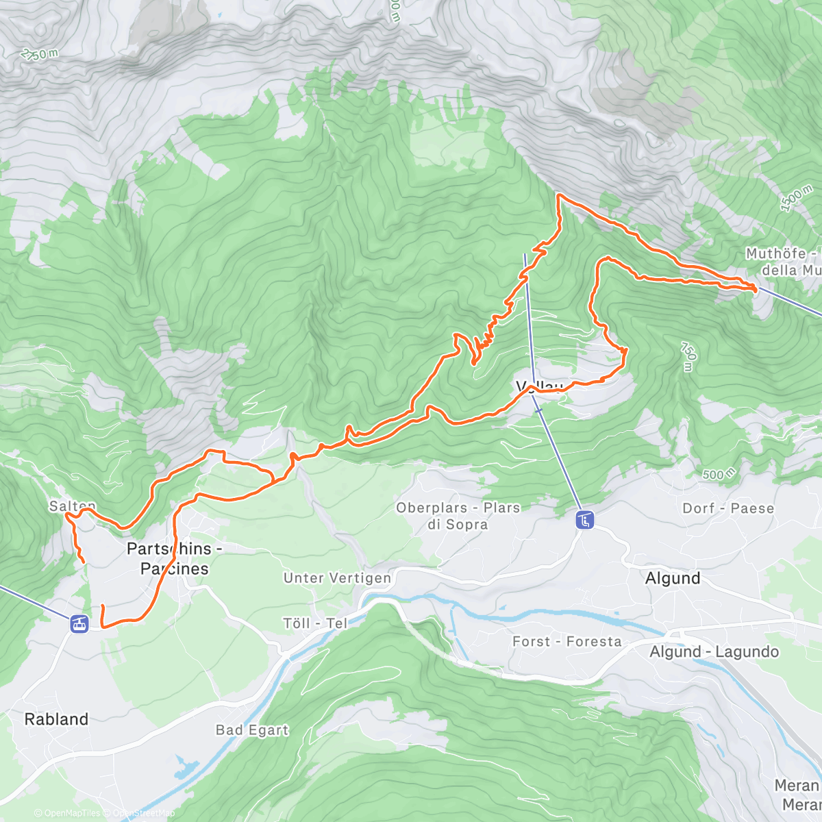 Map of the activity, Nice round with amigo Amme 🤩✌️