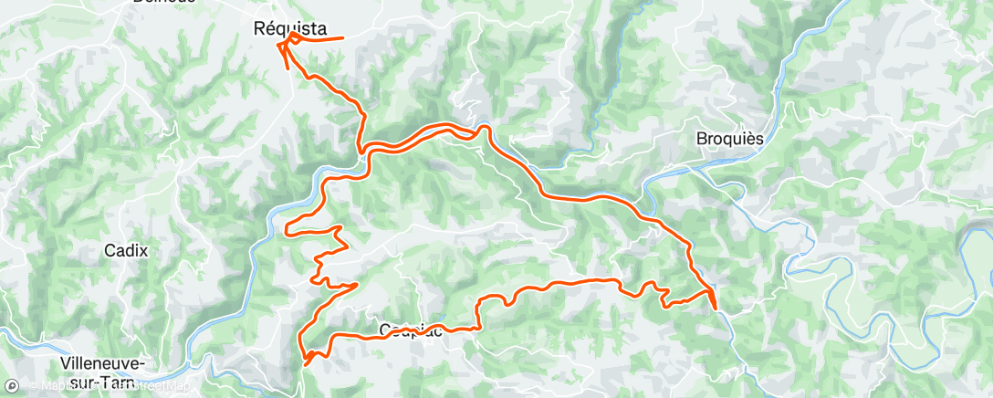 Carte de l'activité