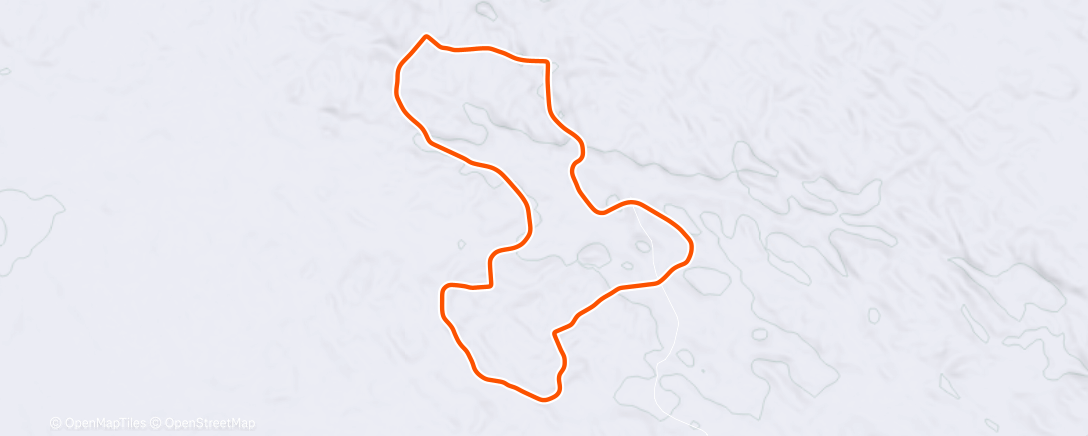 Map of the activity, MyWhoosh - A forest