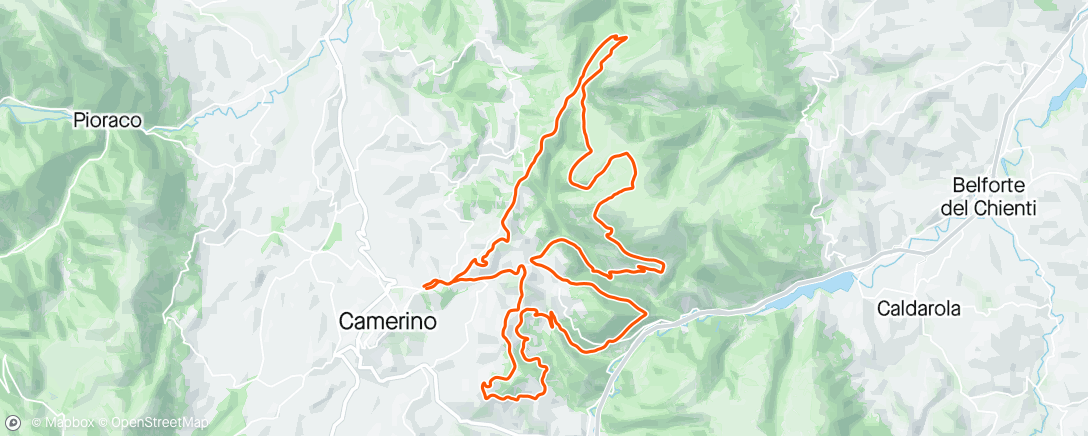 Map of the activity, Terre di varano 2024