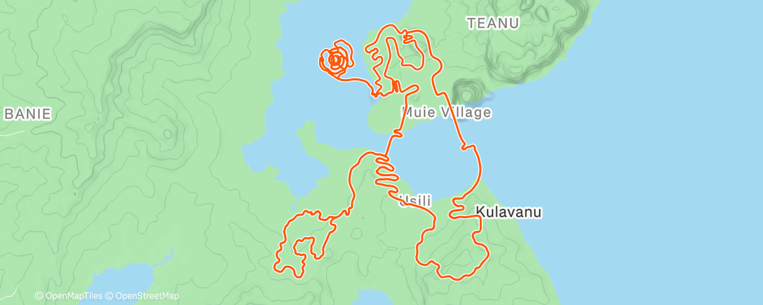 Peta aktivitas, Zwift - The Mega Pretzel in Watopia