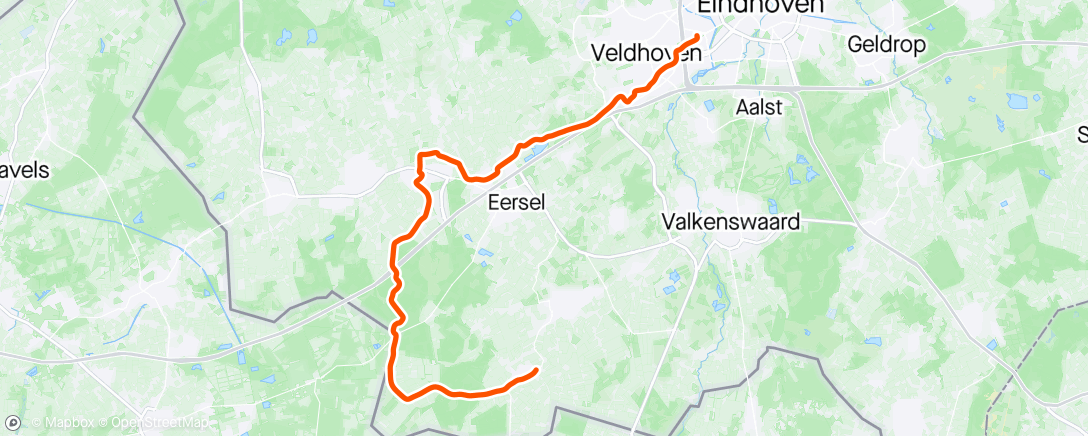 Map of the activity, Back home