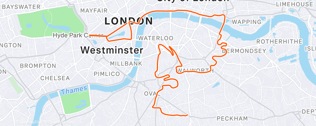 Map of the activity, Zwift - Zwift Camp: Baseline | Endurance
