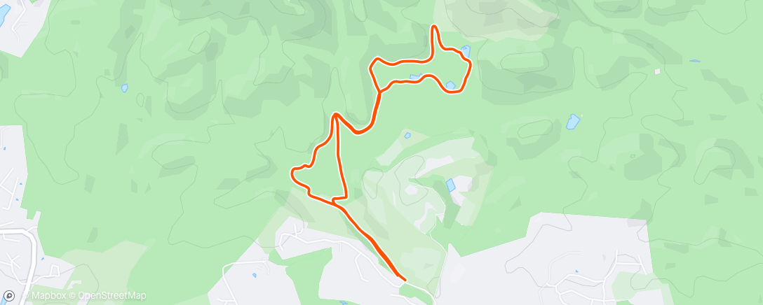 Карта физической активности (Trail le midi)