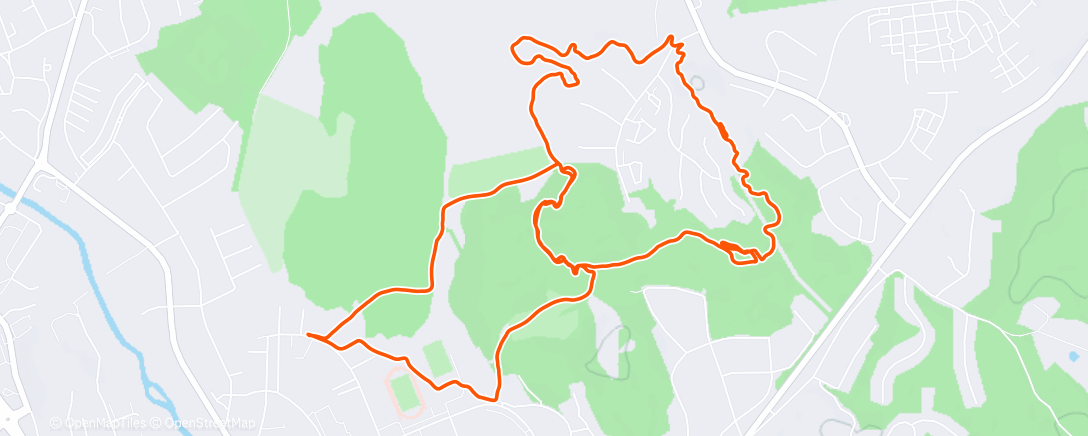 Map of the activity, December