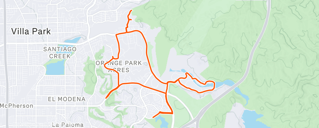 Map of the activity, Recovery Gravel Bike on the Road