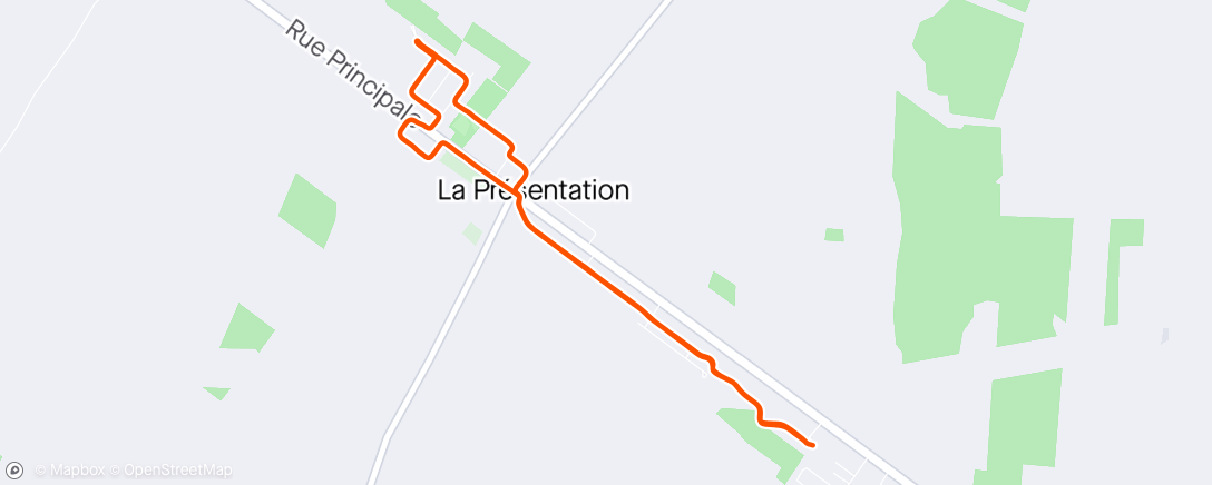 Map of the activity, Ride au village avec Chariot