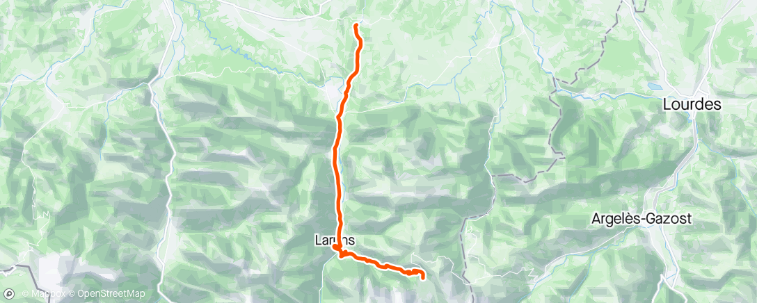 Map of the activity, Pyrenea part 2 - bike