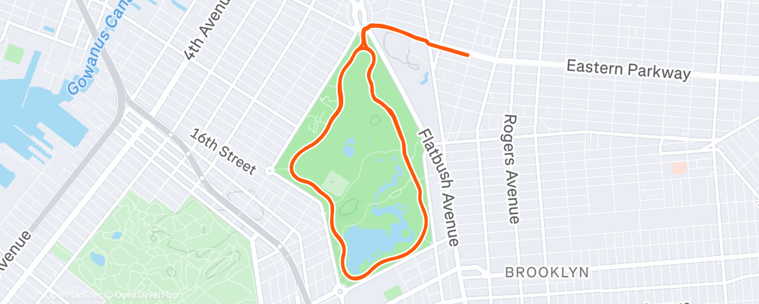 Map of the activity, Afternoon Ride