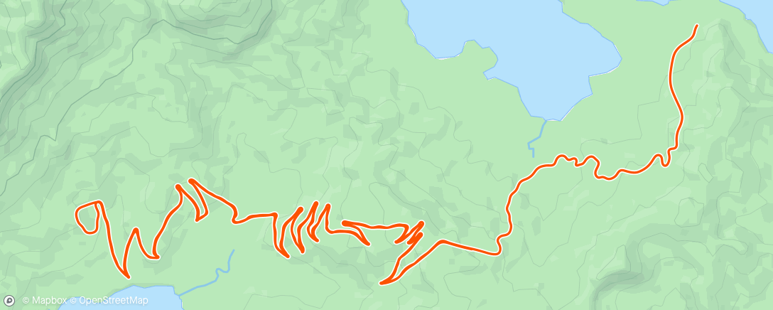 Map of the activity, Zwift - Road to Sky in Watopia