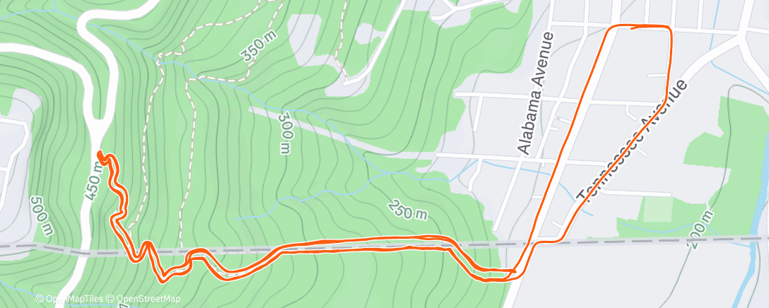 Map of the activity, WILD Trails to Ales