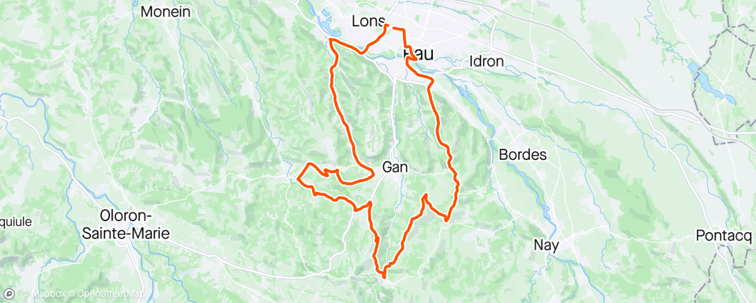 Map of the activity, Le Sud du Béarn 👌🏼