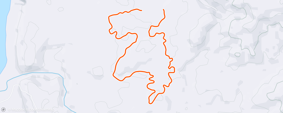 Map of the activity, Zwift - 2 by 2 in Makuri Islands