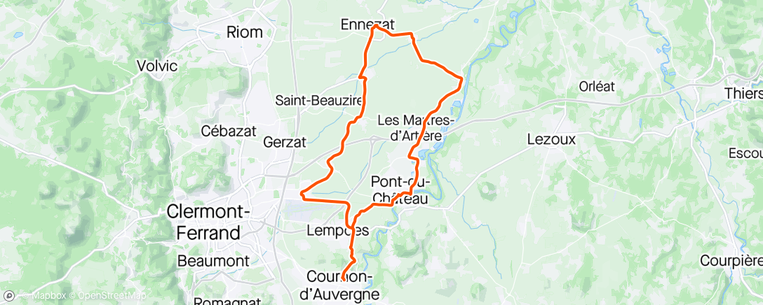 Map of the activity, Retour à la maison