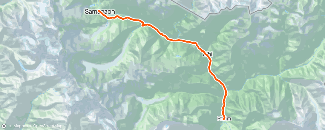 Map of the activity, J26 🇳🇵 GREAT HIMAL RACE 🏔️