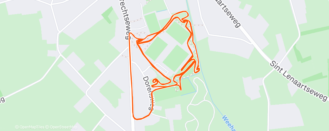 Карта физической активности (Das pech, ketting weg)