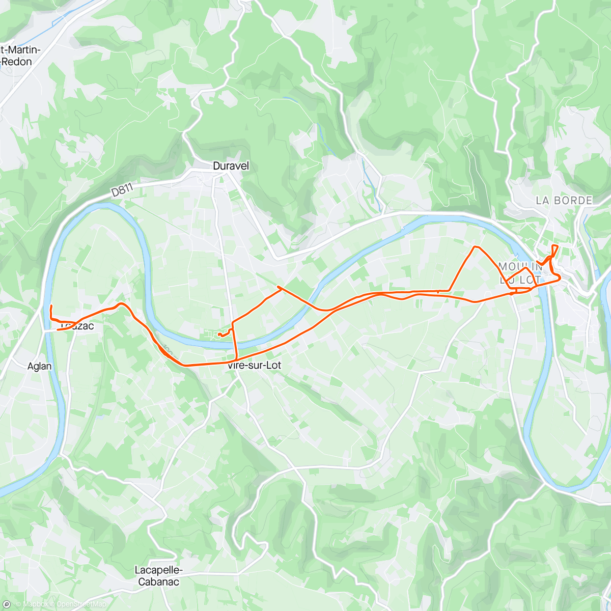 Map of the activity, Découverte de la vallée