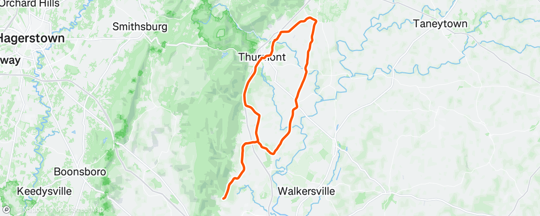 Map of the activity, 3 covered bridges