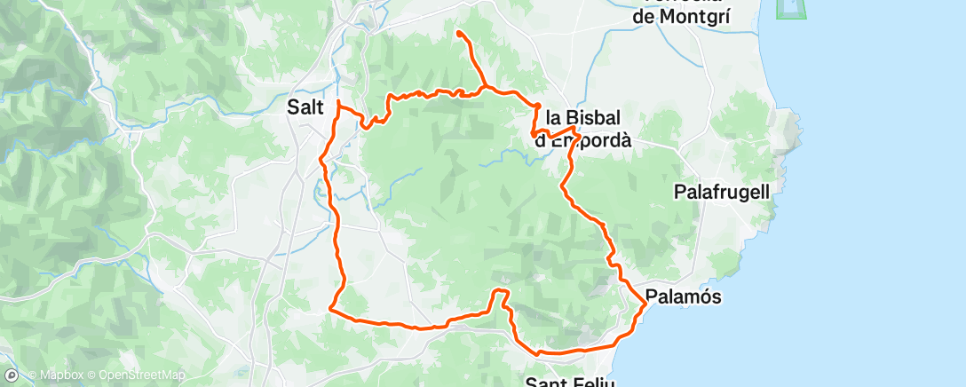 Carte de l'activité Training