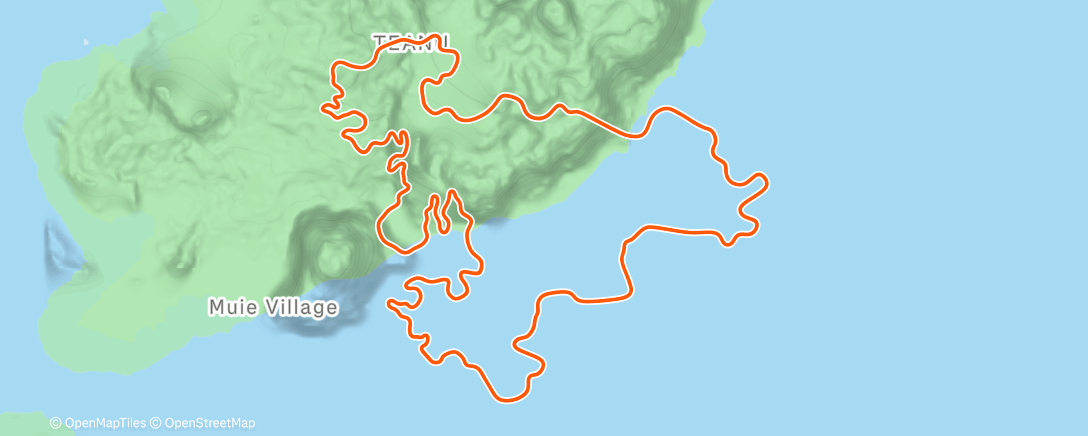 Map of the activity, Sand & S