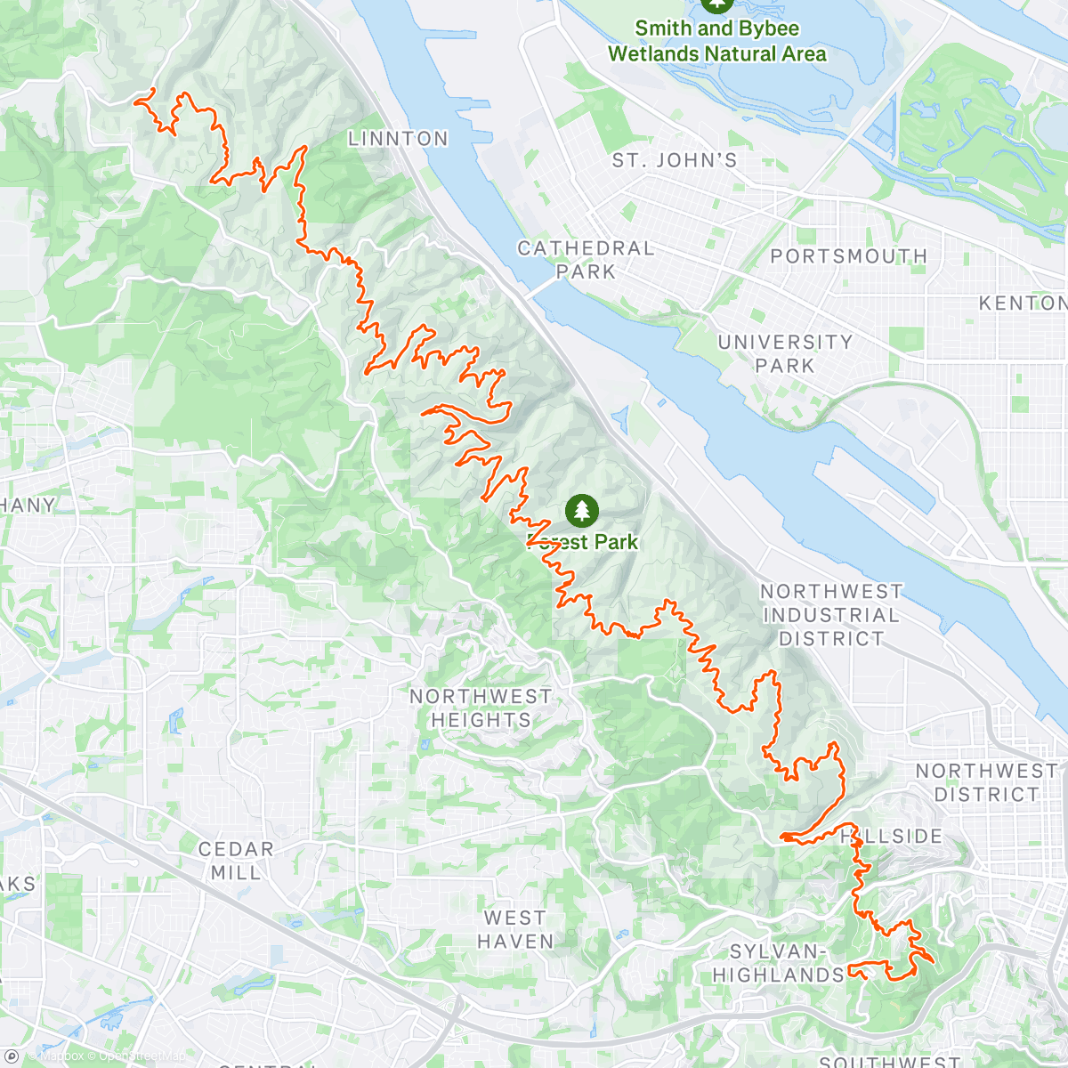 Map of the activity, WWE2E253rd