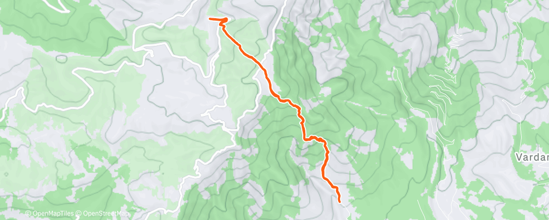 Map of the activity, Escursione pomeridiana