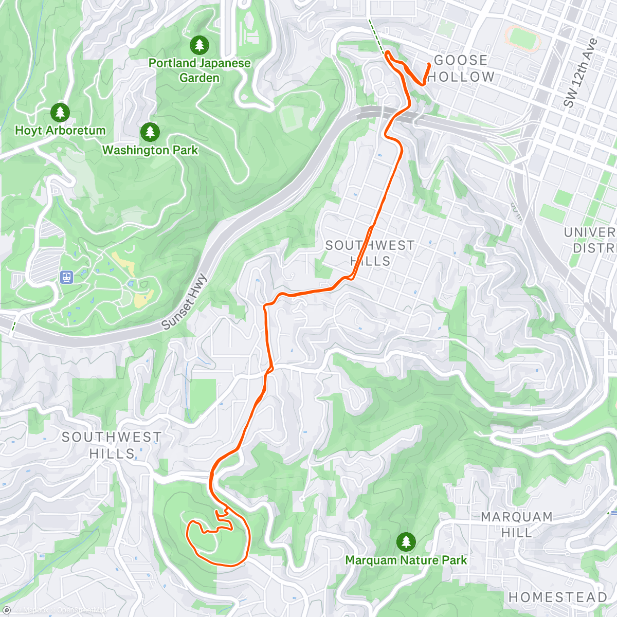 Mappa dell'attività Howl at the Moon!