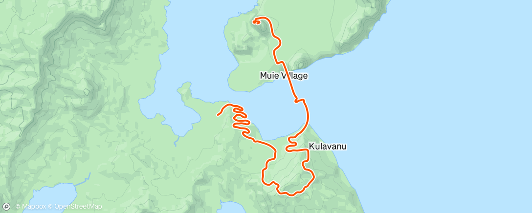 Map of the activity, Zwift - Sweet Spot 3 x 12 minutes on Mountain Mash in Watopia