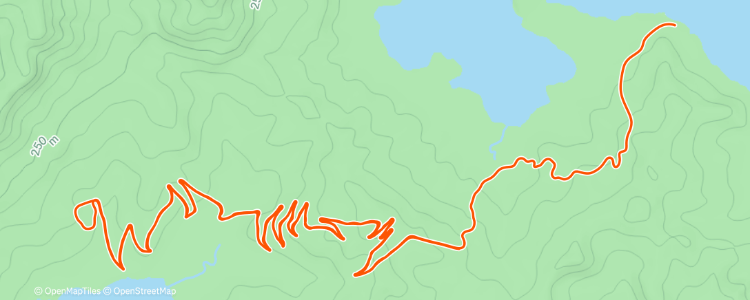 Map of the activity, Zwift - #1 Find Your Rhythm - Long on Road to Sky in Watopia